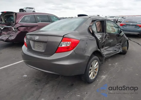 2012 Honda Civic Ex-L from USA, damaged, VIN 19XFB2F92CE007193